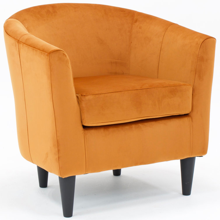 Andover Mills™ Hansley Upholstered Barrel Chair & Reviews - Wayfair Canada